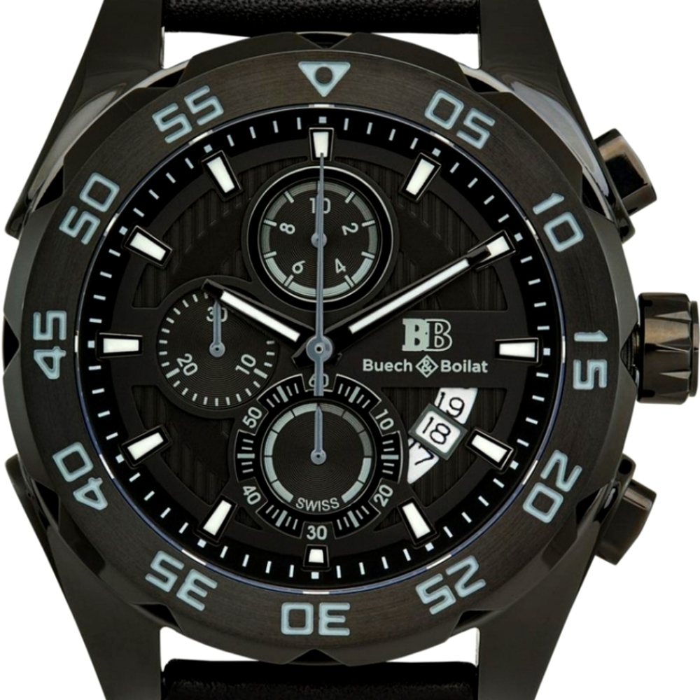Buech & Boilat men's Swiss watch